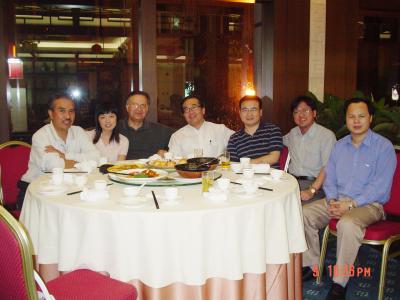 With AlfaGoal Folks in ChangAn