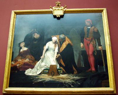 Execution of Lady Jane Grey - Delaroche, Paul - 1833 - National Gallery