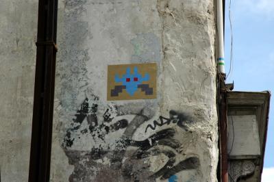 Space Invaders -Rue de la Roquette 75011