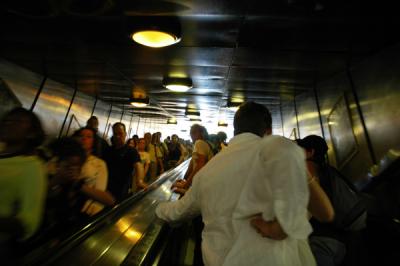 May 2005 - Forum des halles - Escalators