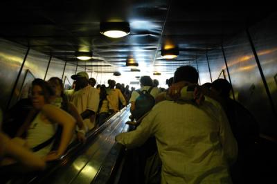 May 2005 - Forum des halles - Escalators