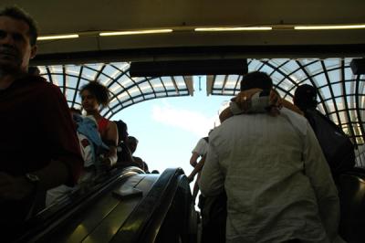 May 2005 - Forum des halles - Escalators