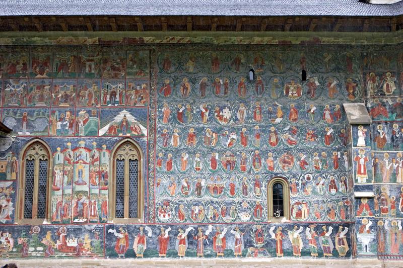 Sucevita Monastery Exterior