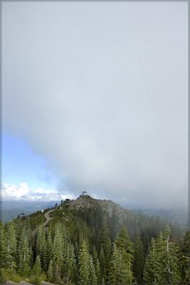 Into the clouds
