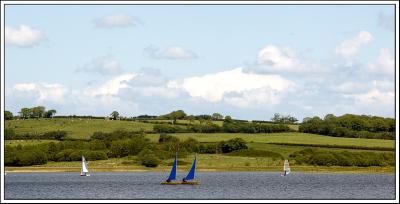 Boating at Roadford Reservoir