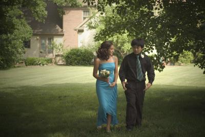 On the way to the dance..