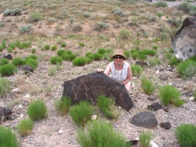 Albuquerque Tourist with Petroglyph.jpg