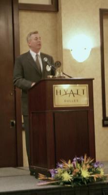 MC Rotarian Tom Finley