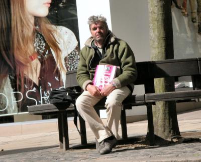 Trying to sell the Big Issue