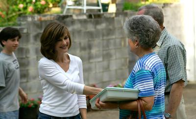 Greeting the Guests