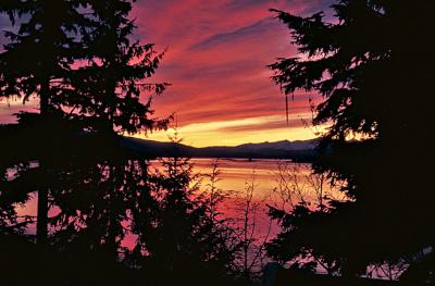 Sunset at Auck Bay