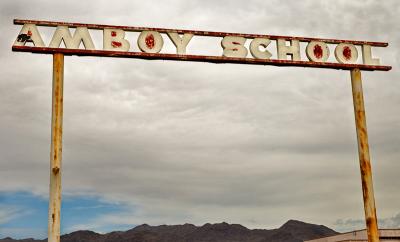 Amboy school, Amboy California