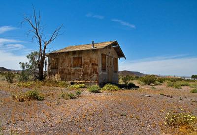 Abandoned shack, Ludlow California