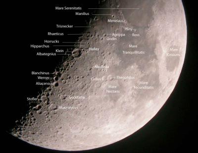 56.6 % moon photo series