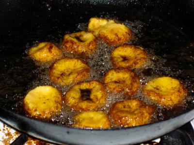 frying plantains (recipe)