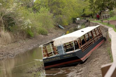 canal boat far from home