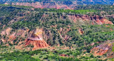 Palo Duro Canyon From Scenic Overlook