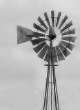 Windmill in Greyscale