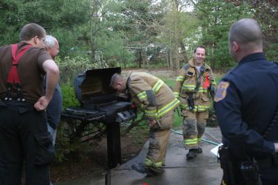 Gas Grill Fire