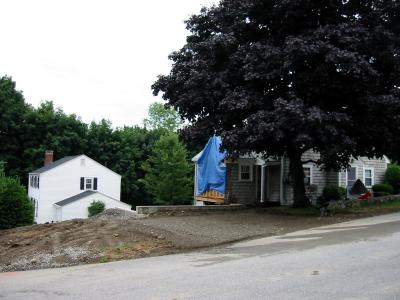 Rough driveway