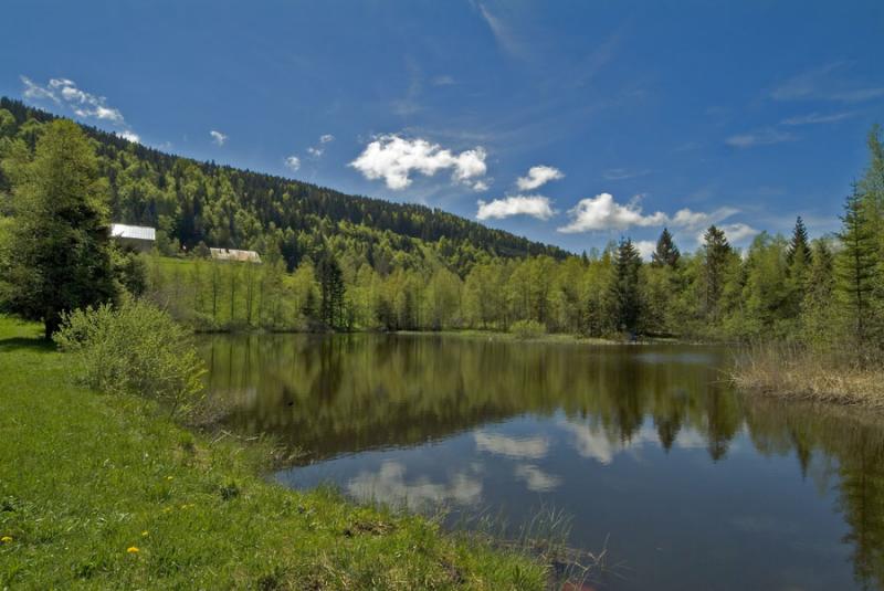 Lake of Joux (Swiss Jura mountains)