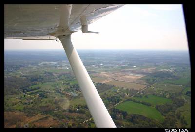 Overlooking Livingston County Airport