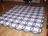 wedding ring quilt for Tony and Alisia