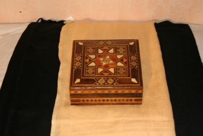 En nacre Blanc et marron