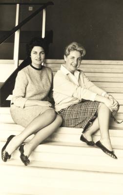 1961 - Malka Bernthal and Haya