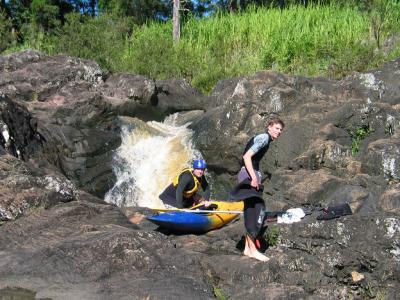 Rock Kayaking near Nambour