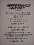 Performance Raceway N.A.S.C.A.R. FLEXI series