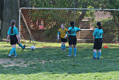 Silver Eagles Soccer Team -- May 7, 2005