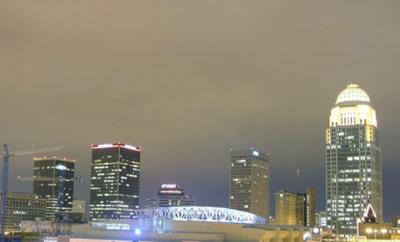  Louisville night Skyline From rooftop