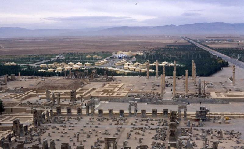Persepolis and the 2500th Anniversary Tent City