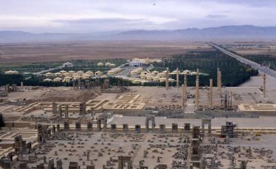 Persepolis and the 2500th Anniversary Tent City