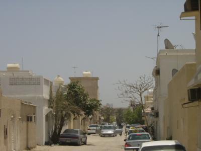 Side street, off the main drag