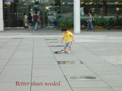 Better shoes needed. by discobay