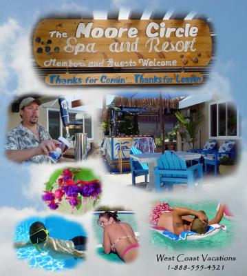 beach vacations brochure by Peggy