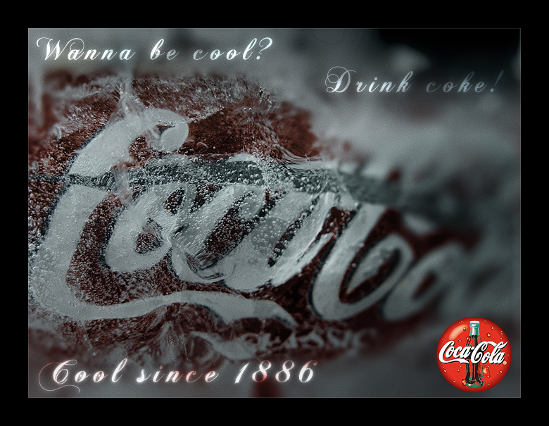 Coca-Cola Ad by Oleg Kikin