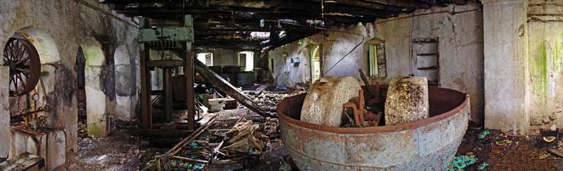 Inside view of Pierros farmhouse