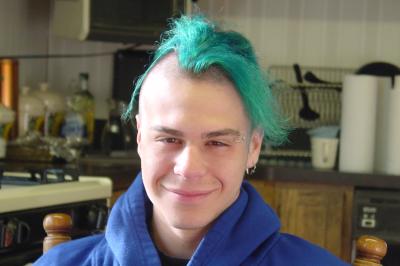 Turquoise Hair Daniel (Joane's Son)