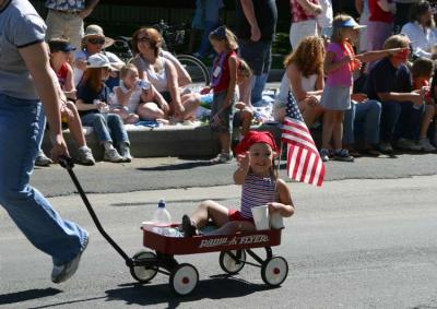 Counter-culture 4th of July parade, Ashland, Oregon