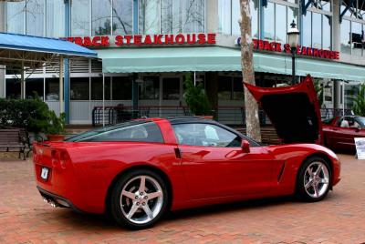 2005 Corvette at the Outback Steak House