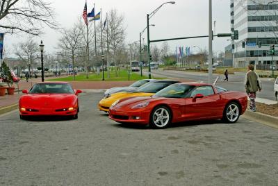 Corvettes at Waterside