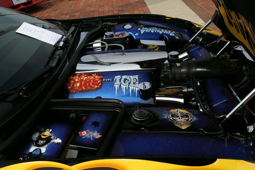 Meguiars Corvette Motor