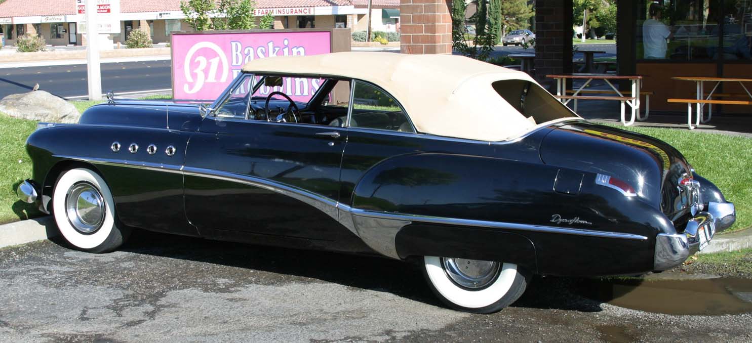 1948 Buick convertable, left side