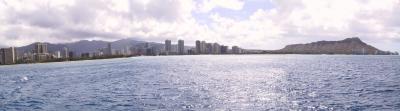 Panoramic shots of Hawaii
