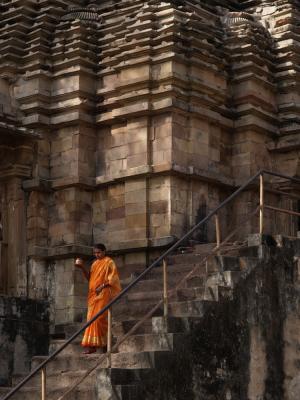 Leaving the Matangeshvar Temple