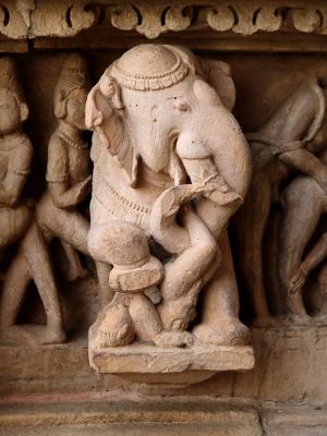 Lakshmana Temple carving detail 2