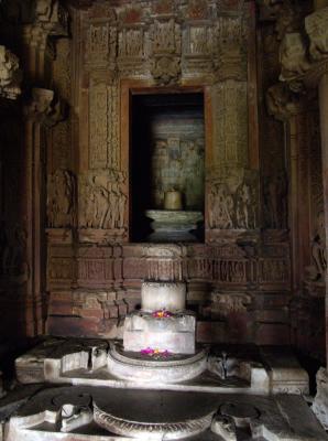 Inner Sanctum of Kandariya Mahadev Temple